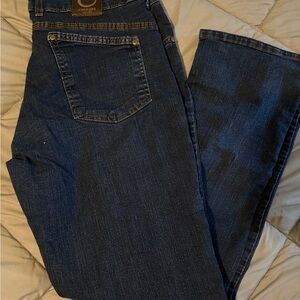 Origin Men's Straight-Leg Jeans in Dark Blue